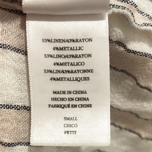 Rails Top Mira in Costa Stripe Lightweight Tank Blouse Size M - Picture 7 of 7